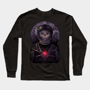 Skeleton Astronaut Long Sleeve T-Shirt